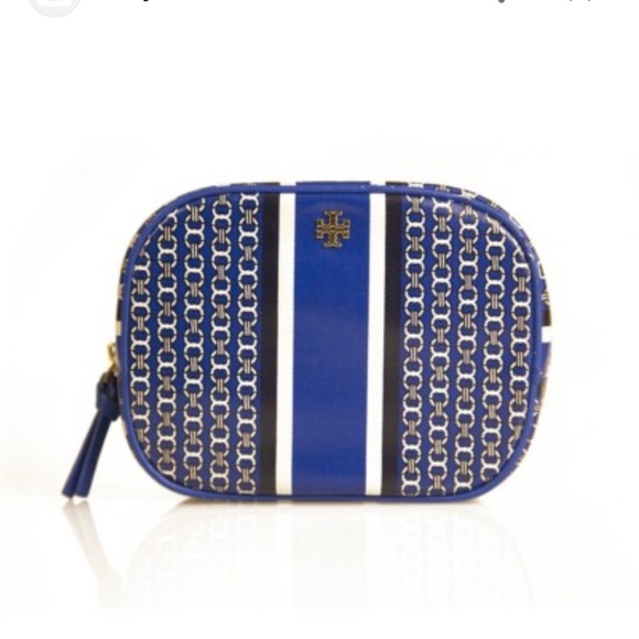 Tory Burch patterned toiletry bag - Picture 1 of 8